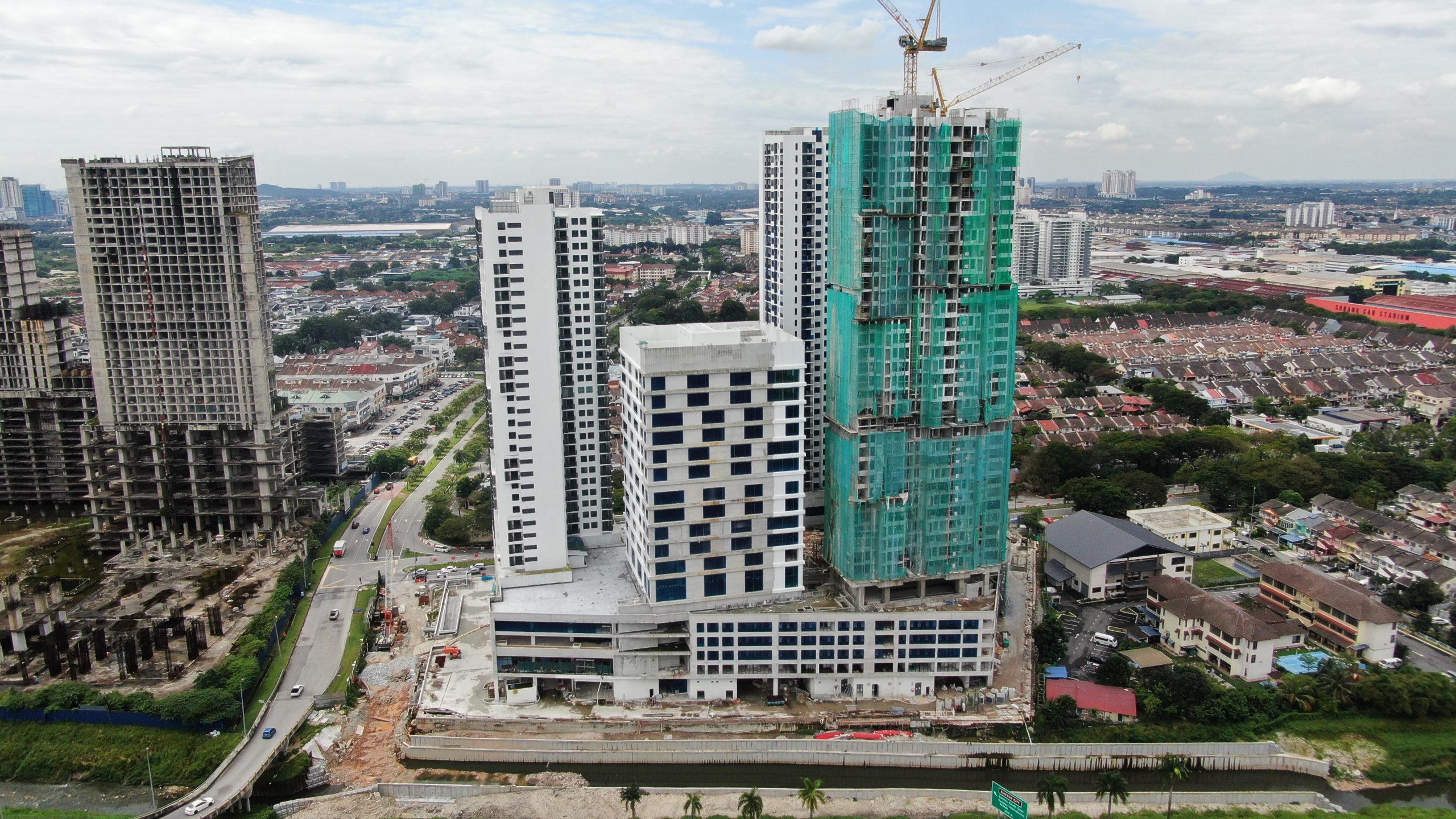 CONSTRUCTION PROGRESS OF EDUMETRO @ SUBANG JAYA (15 FEBRUARY 2023)